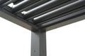 Pergola m/justerbart tag 3 x 3 meter - Sunlife®